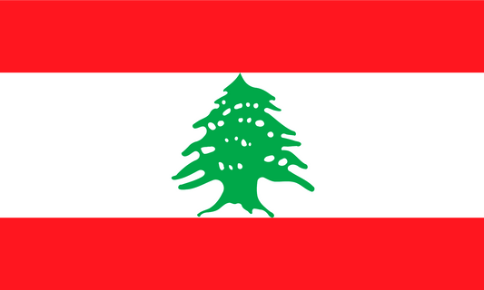 Lebanon Flag Print Poster