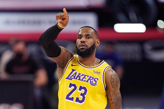 Lebron James 23 La Mvp Basketball Wall Art Home Decor Poster