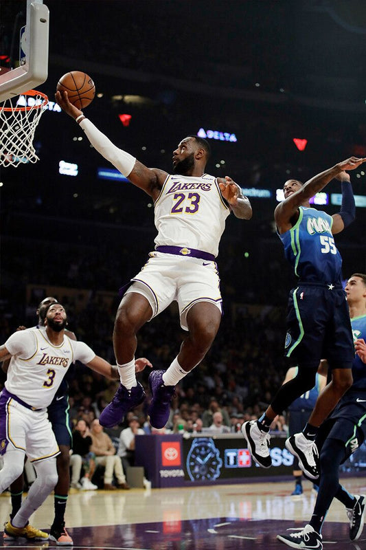 Lebron James La Mvp Basketball Wall Art Home Decor Poster