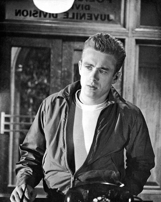 Legend Actor James Dean Glossy Keychain Celebrity Print Hollywood Keychain