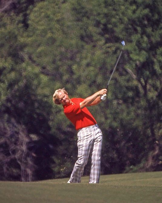 Legend Golfer Jack Nicklaus Glossy Keychain PGA Keychain Masters Us Open