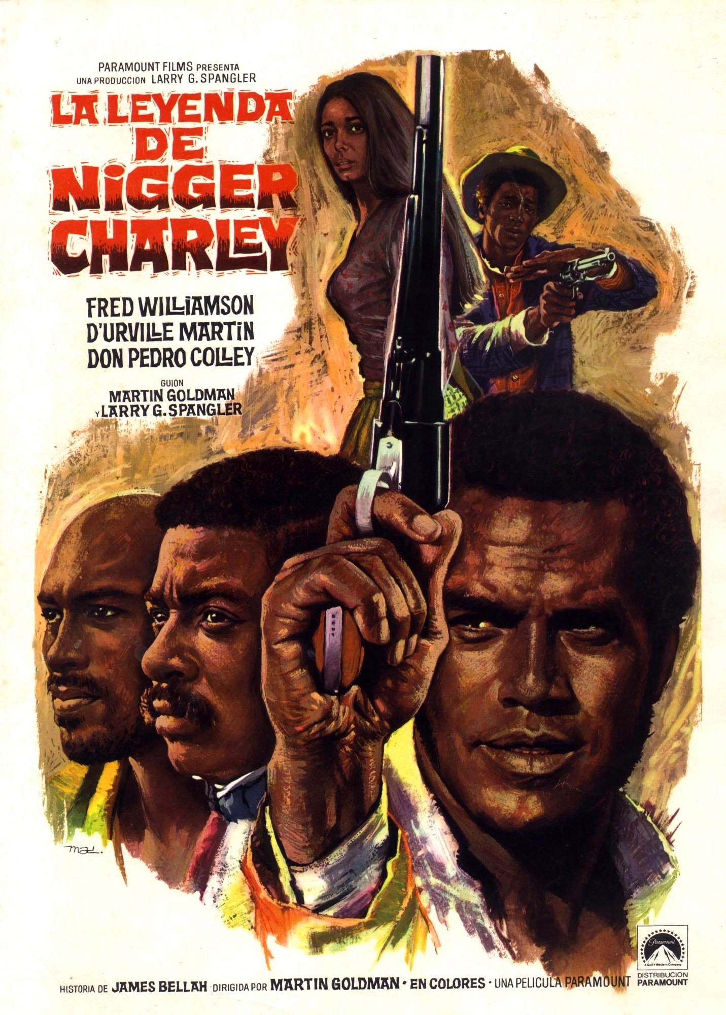Legend Of Nigger Charley 02 Movie Magnet