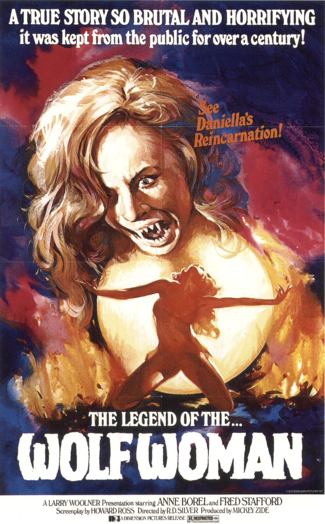 Legend Of The Wolf Woman 01 Movie Magnet