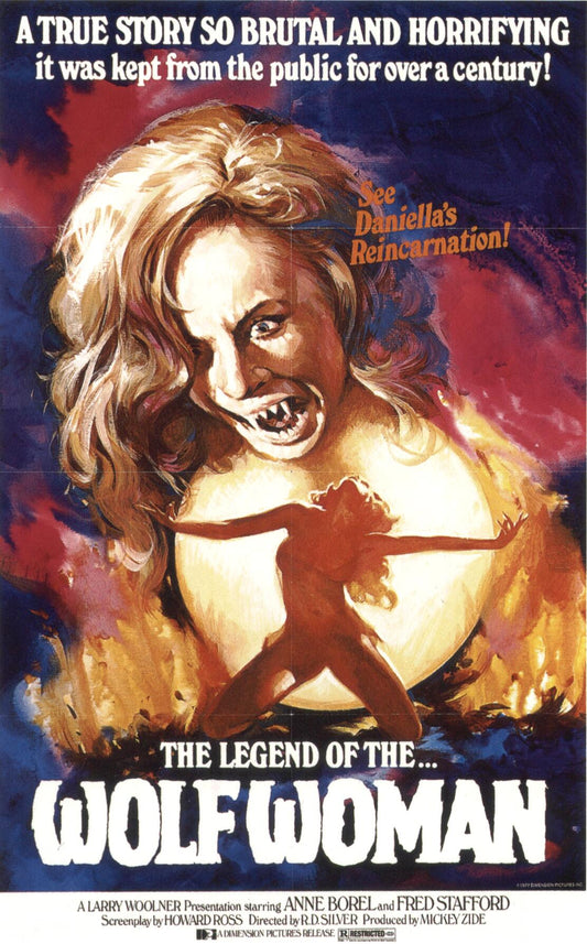 Legend Of The Wolf Woman 01 Movie Magnet