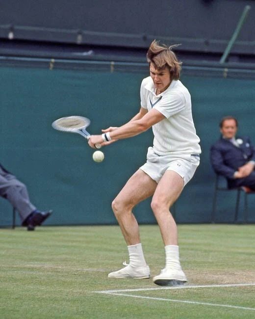 Legend Tennis Pro Jimmy Connors Glossy Keychain Print Celebrity Keychain