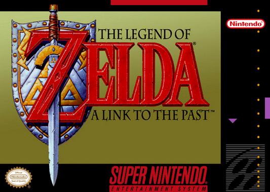 Legend Of Zelda, The A Link To The Past (Usa) Snes Print Poster