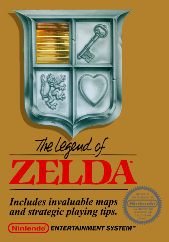 Legend Of Zelda, The (Usa) Nes Keychain
