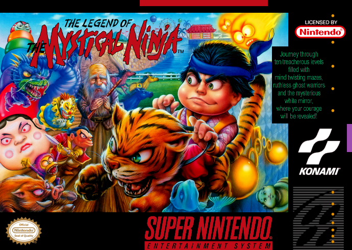 Legend Of The Mystical Ninja, The (Usa) Snes Print Poster