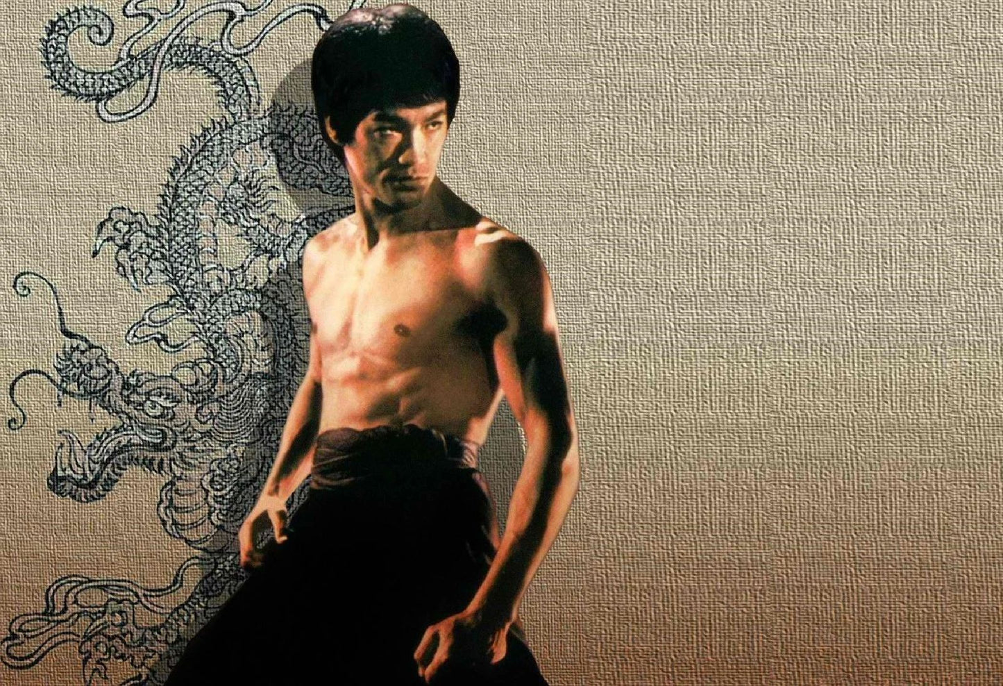 Legendary Actor Bruce Lee Classic Publicity Picture Photo Print