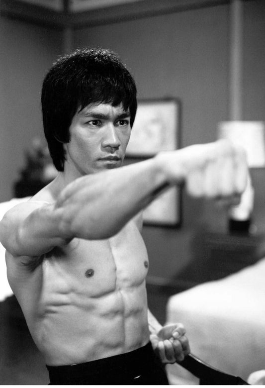 Legendary Actor Bruce Lee Historic Publicity Picture Keychain Print