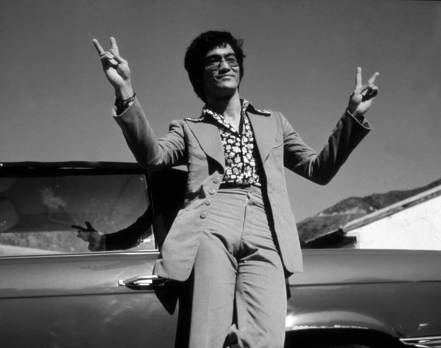 Legendary Actor Bruce Lee Iconic Publicity Picture Photo Print