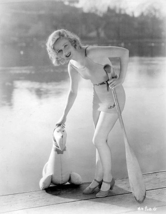Legendary Actress Adrienne Dore Retro Publicity Picture Photo