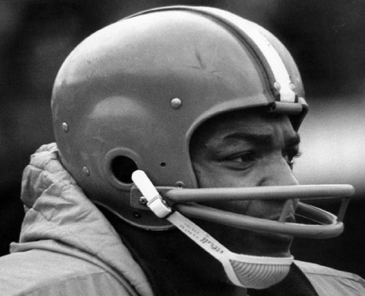 Legendary American Football Player Actor Jim Brown Picture Keychain Print