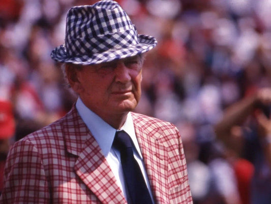 Legendary Football Coach Paul Bear Bryant Picture Keychain Print