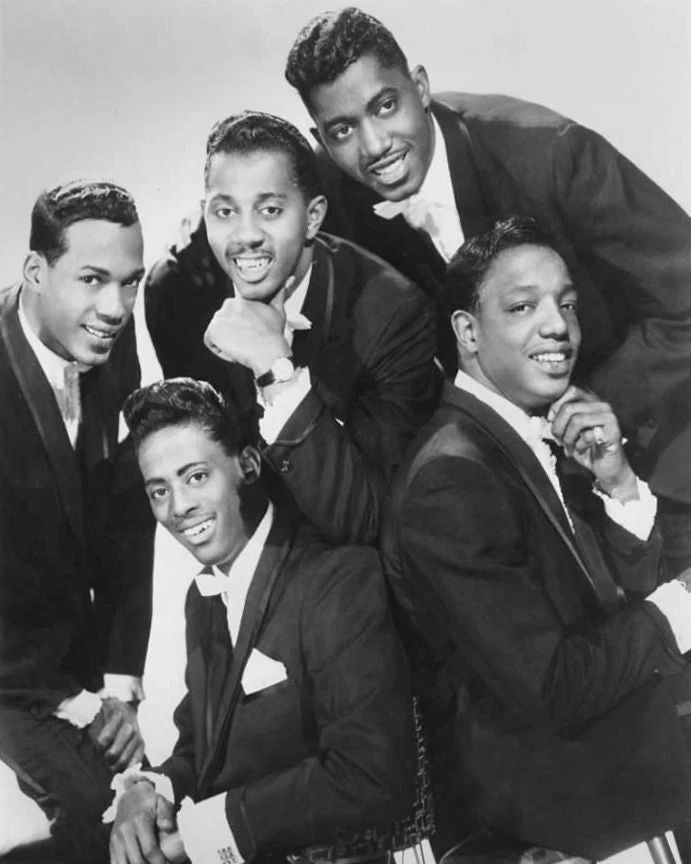 Legendary Vocal Group The Temptations Glossy Keychain Soul Music Portrait