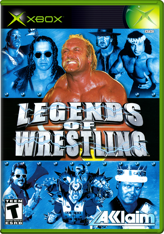 Legends Of Wrestling Xbox Print Poster
