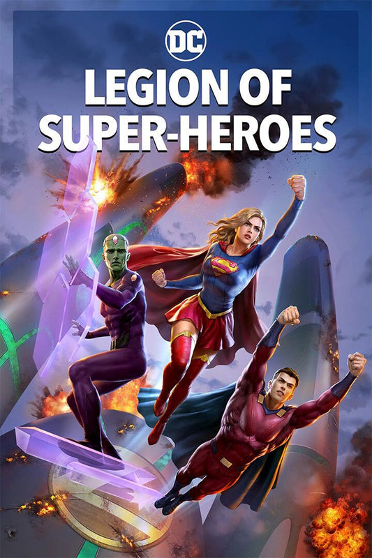 Legion Of Super Heroes 2023 Movie Animation Wall Art Home Decor Poster