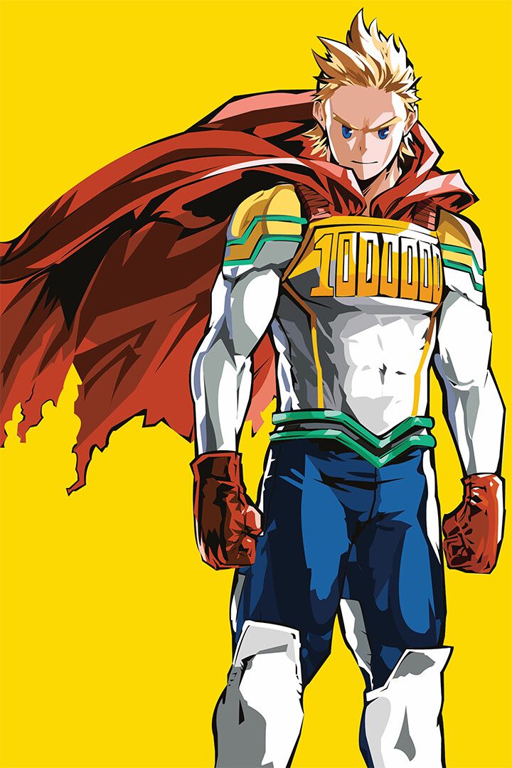 Lemillion My Hero Academia Big 3 Leader Art Print Decor Poster