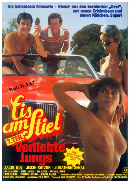 Lemon Popsicle 7 01 Movie Magnet