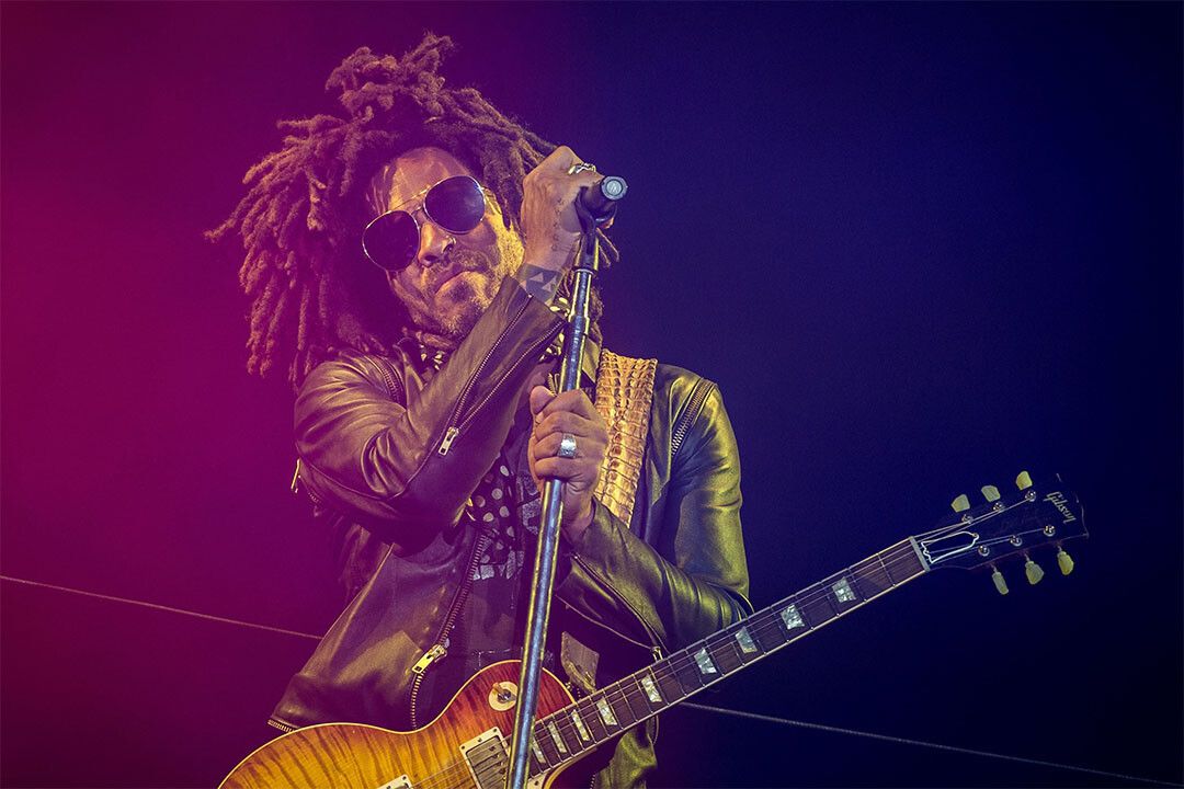 Lenny Kravitz Posed American Music Artist Print Wall Home Decor Magnet