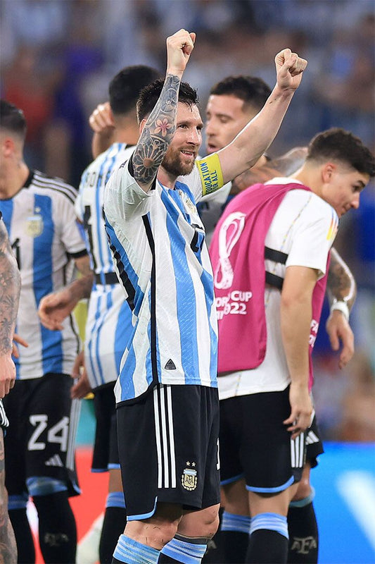 Leo Messi Argentina National Team World Cup Wall Art Home Poster