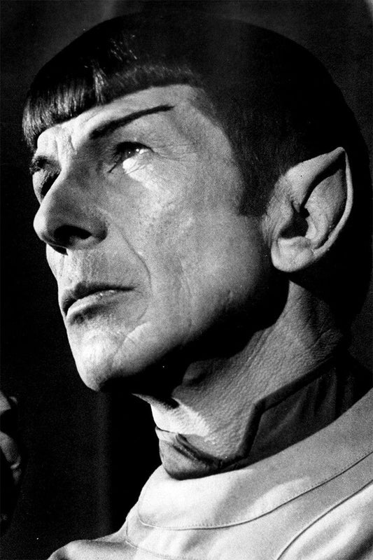 Leonard Nimoy As Mr Spock American Actor Director Wall Art Home Poster