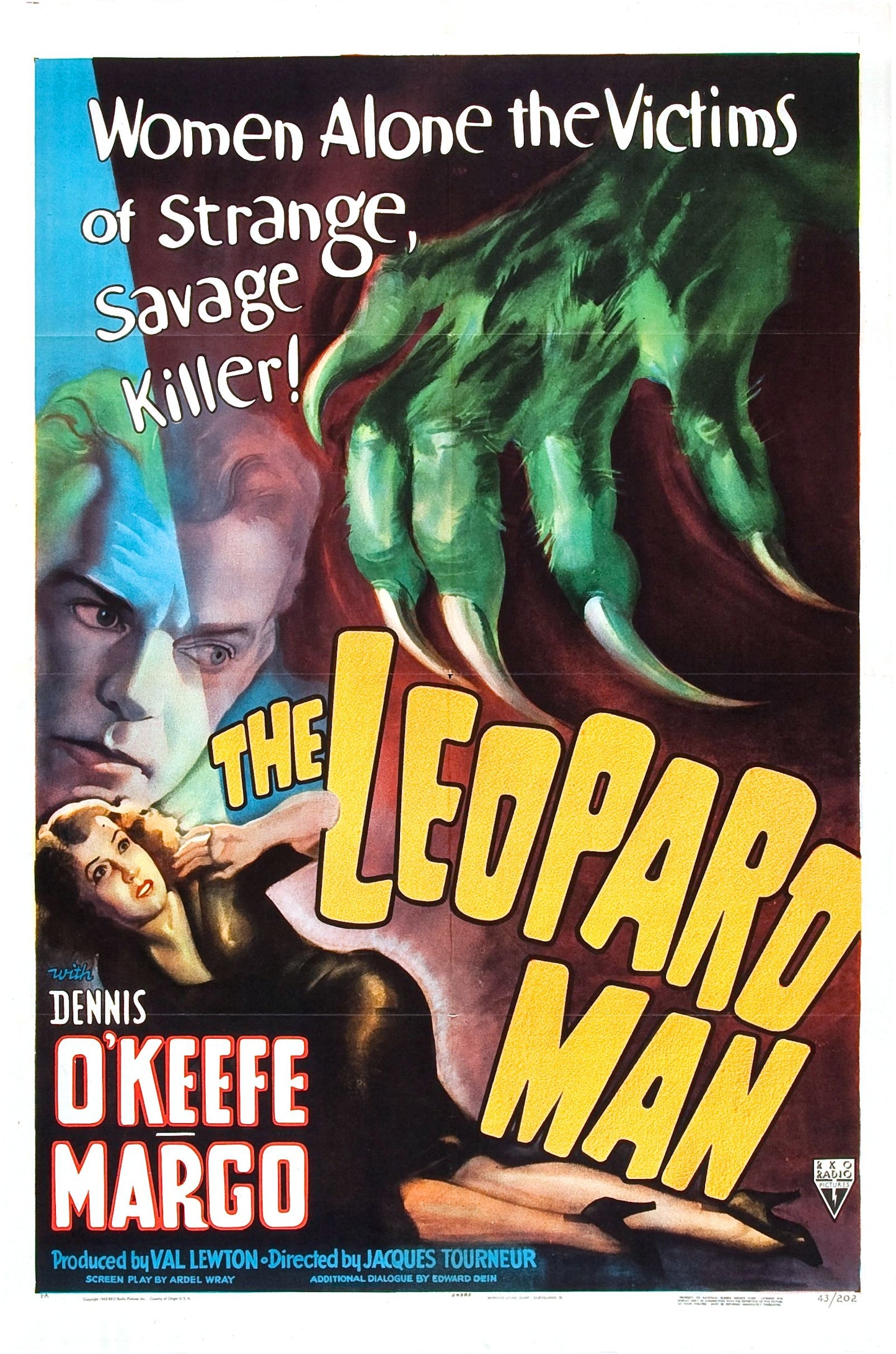 Leopard Man 01 Movie Magnet