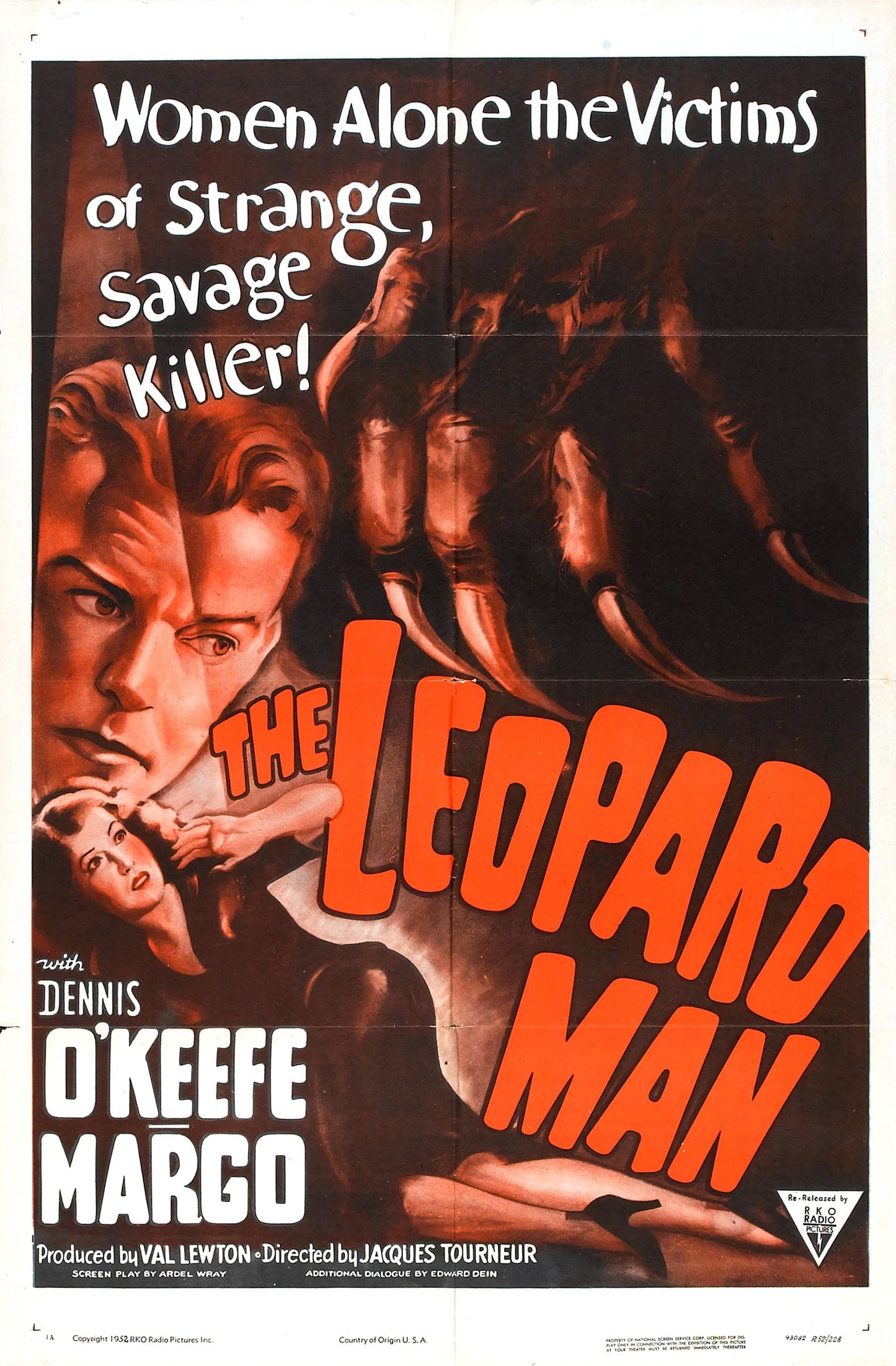 Leopard Man 03 Movie Magnet