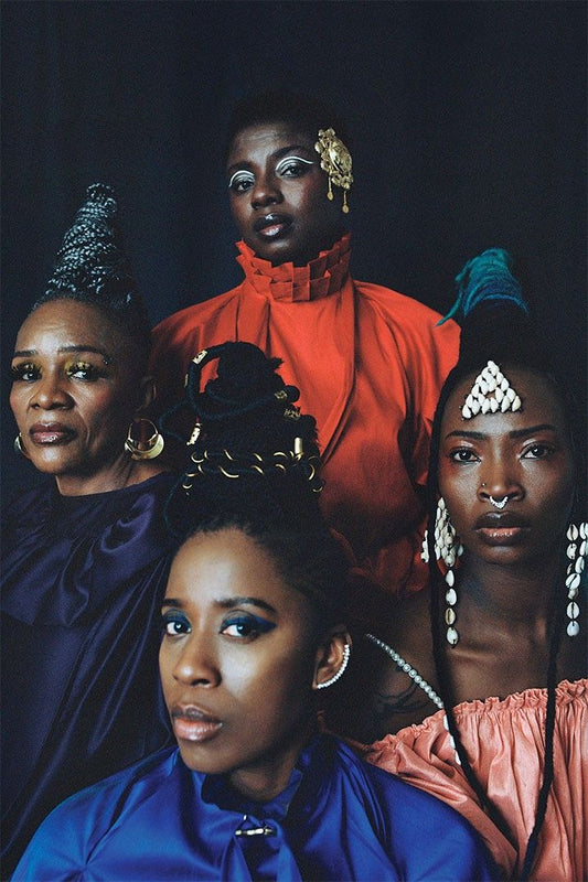 Les Amazones Dafrique Music Band Contemporary World Music Poster