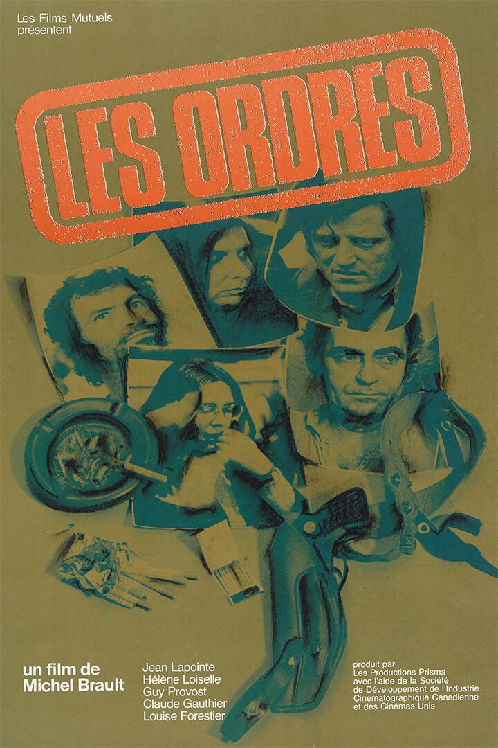 Les Ordres Drama History Cinema Film Movie Gift Wall Art Home Poster