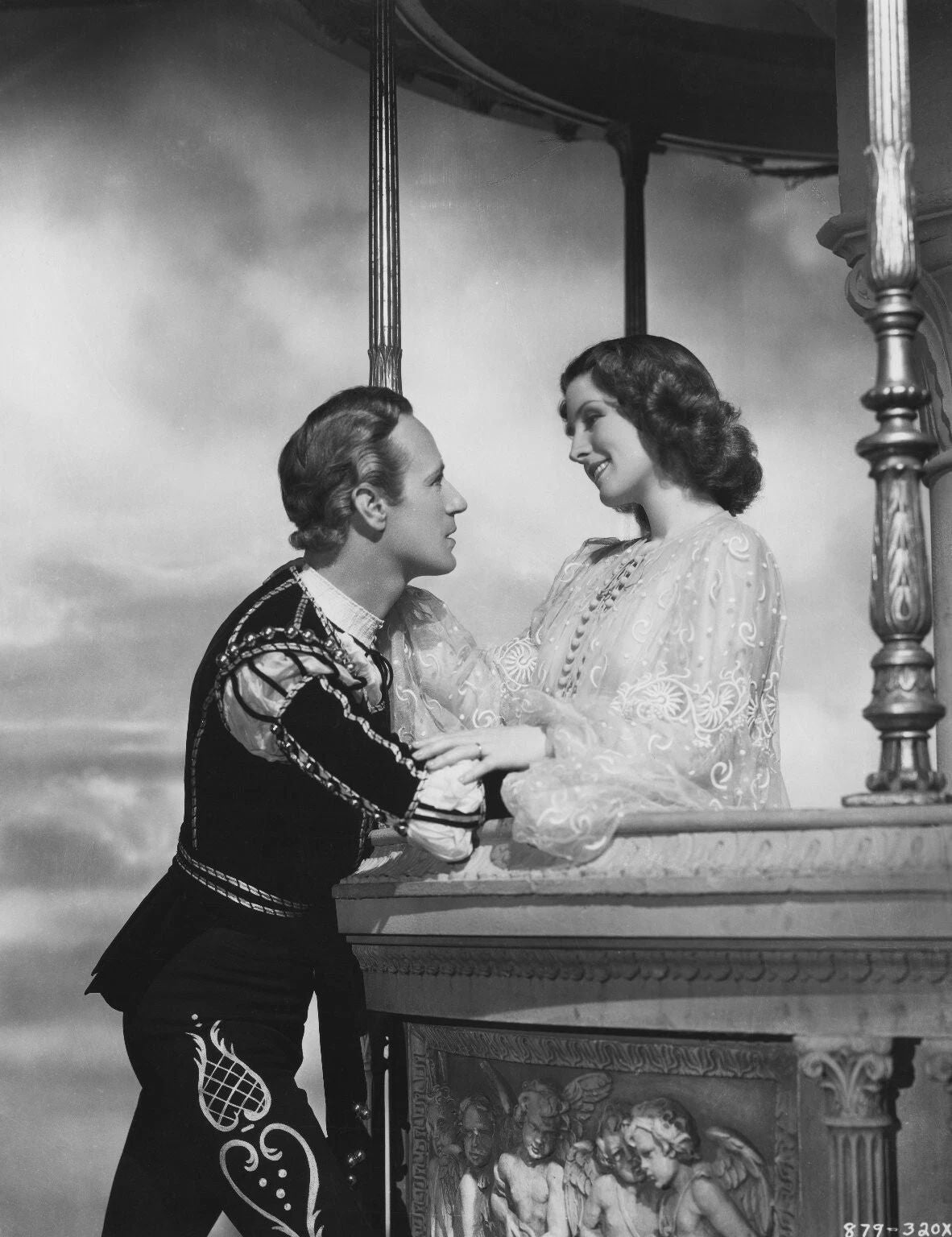 Leslie Howard & Norma Shearer In Romeo And Juliet (1936) Poster Photo