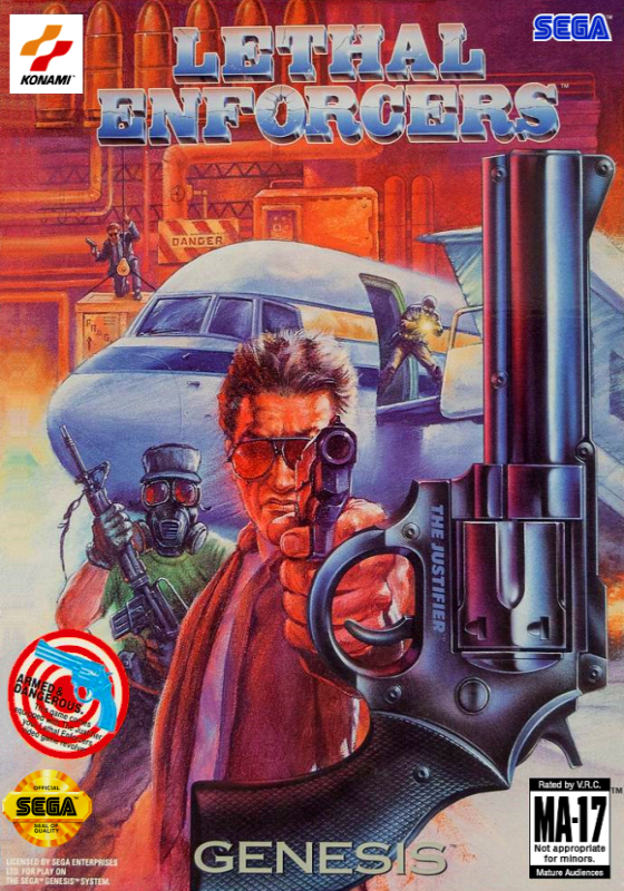 Lethal Enforcers (Usa) Genesis Print Poster