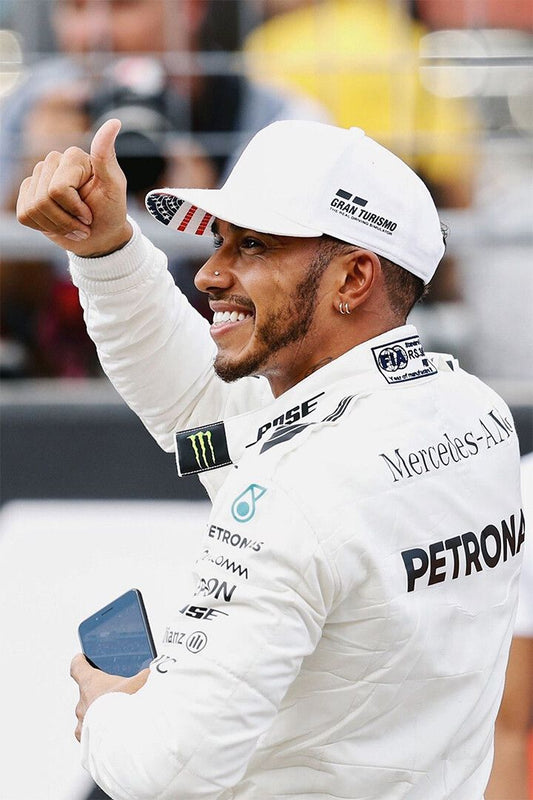 Lewis Hamilton Celebrity Car Racing Driver Idol Wall Art Home Poster