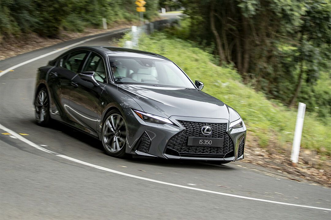 Lexus Is 350 F Black Sporty Car Driving Performance Indoor Decor Poster