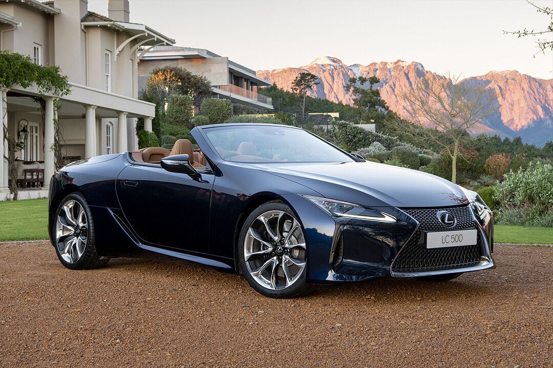 Lexus Lc 500 Convertible Art Wall Decor Poster