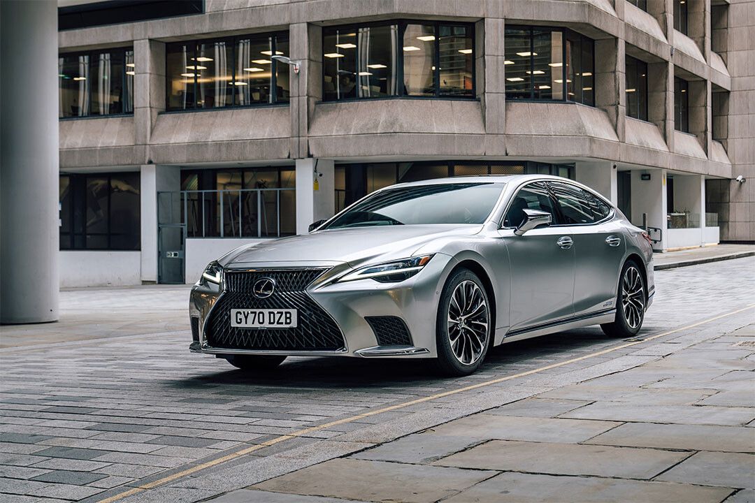 Lexus Ls 500H Japanese Luxury Car Brand Wall Decor Print Poster