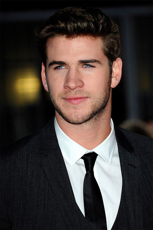 Liam Hemsworth Celebrity Cinema Actress Idol Wall Art Home Decor Poster