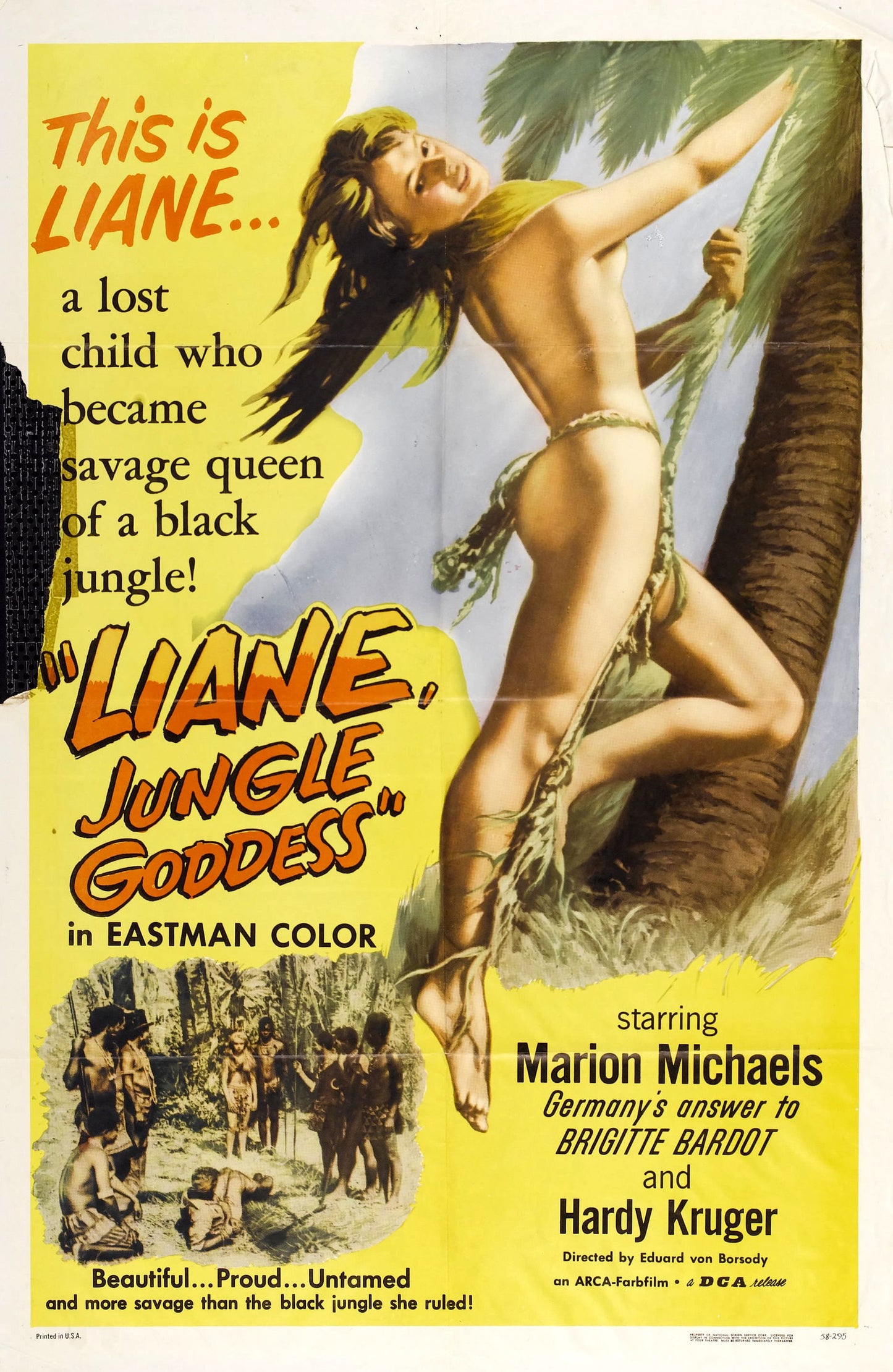 Liane Jungle Goddess 01 Movie Magnet