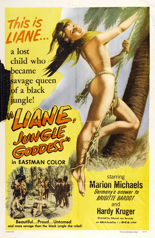 Liane Jungle Goddess 01 Movie Magnet