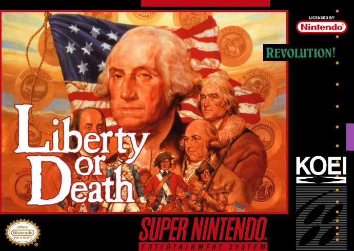 Liberty Or Death (Usa) Snes Print Poster