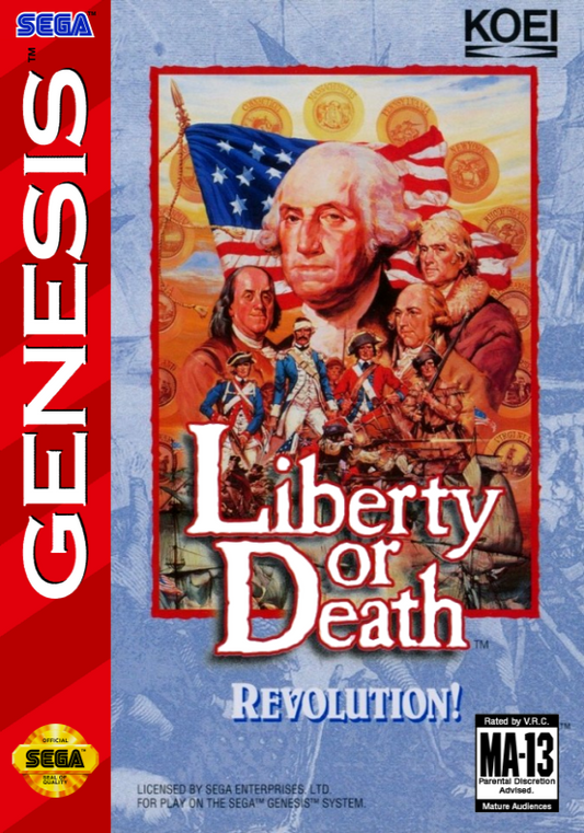 Liberty Or Death (Usa) Genesis Print Poster