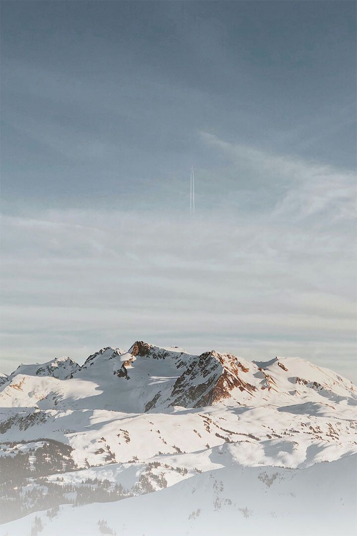 Light Snow Over Tundra Below Mt Mckinley Winter Wall Art Home Poster