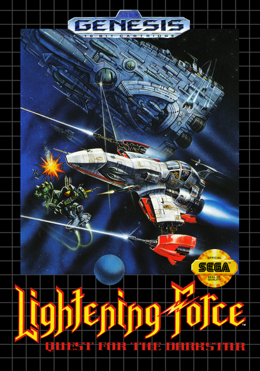 Lightening Force (Thunder Force Iv) (Usa) Genesis Print Poster