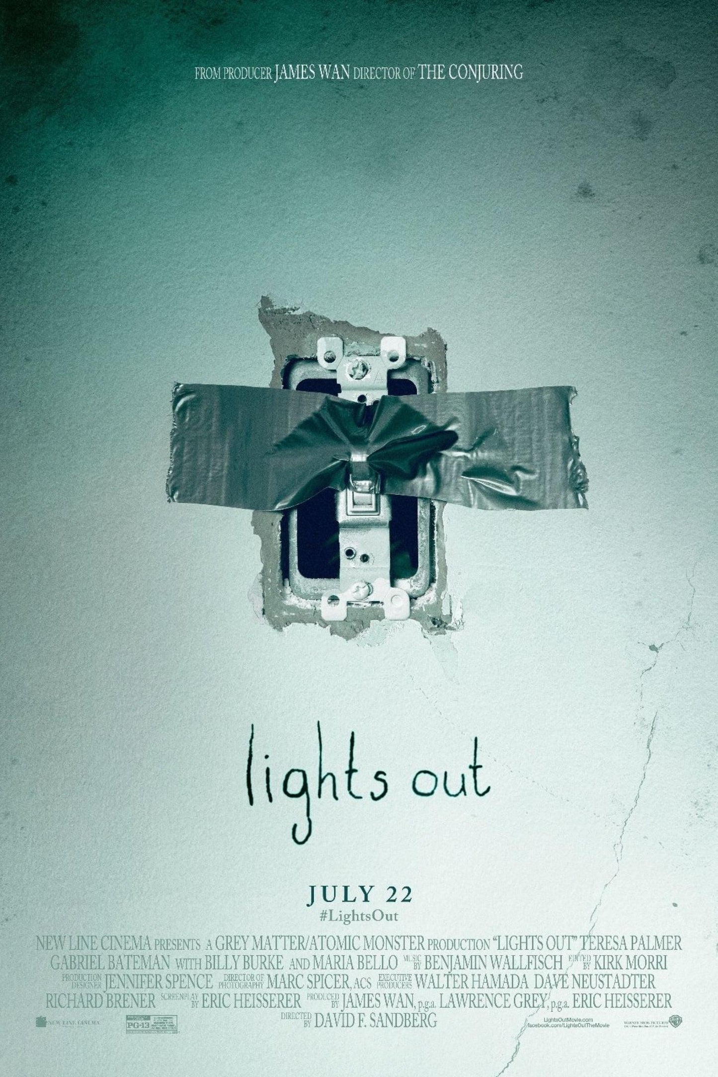 Lights Out (2016) Movie Magnet