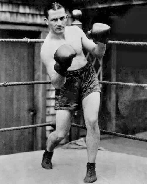 Lightweight Champion Benny Leonard Glossy Keychain Boxing Keychain 2