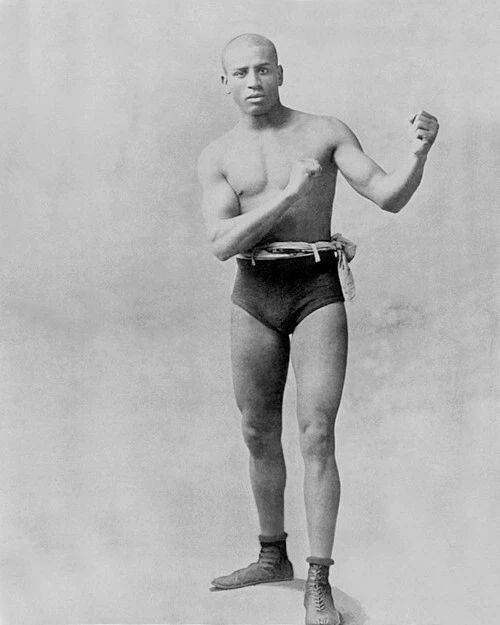 Lightweight Champion Joe Gans Glossy Magnet Boxing Magnet