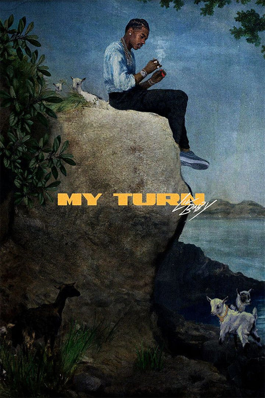 Lil Baby My Turn 2020 Rap Album Singer Painting Wall Art Home Poster