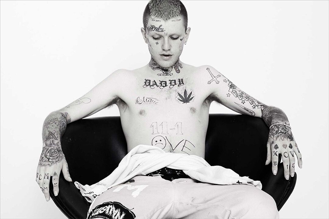 Lil Peep American Rap Musician Model Wall Art Home Decor Poster