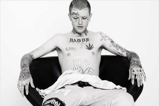 Lil Peep American Rap Musician Model Wall Art Home Decor Poster