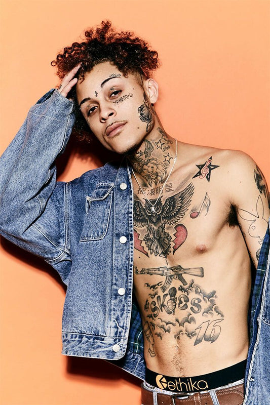 Lil Skies Rap Music Star Hip Hop Rapper Singer Wall Art Home Poster